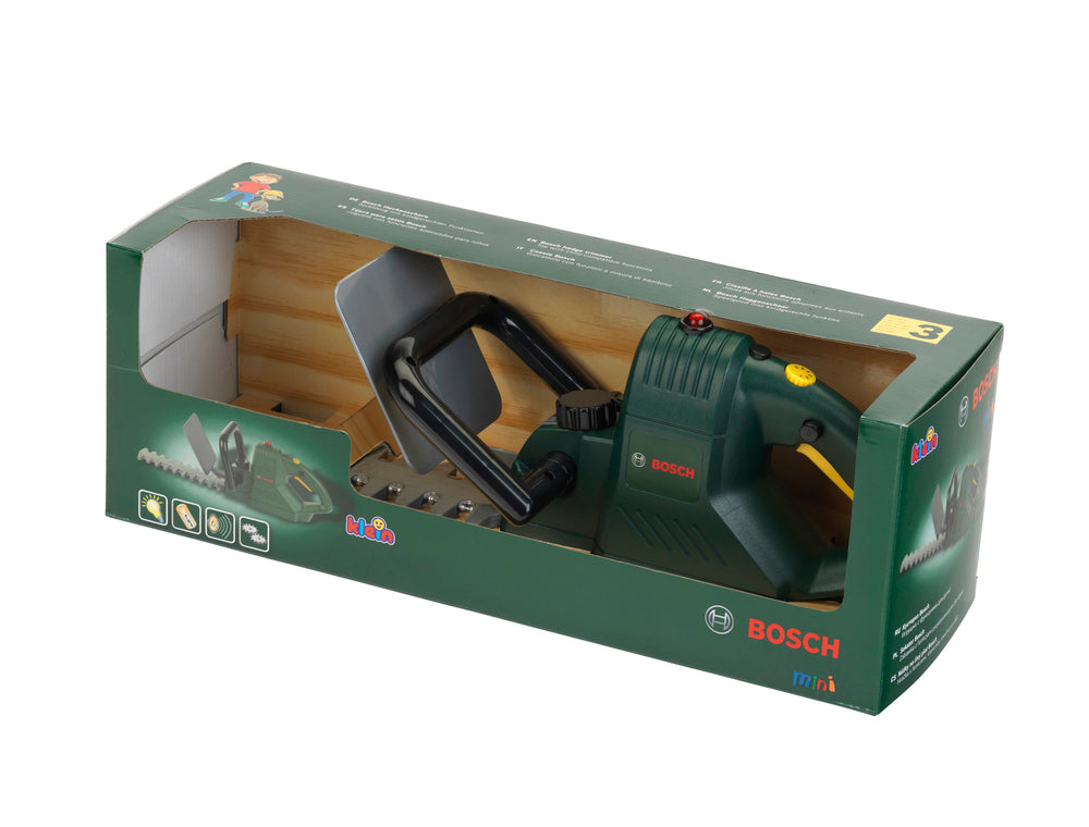 Bosch hækketrimmer med lys og lyd