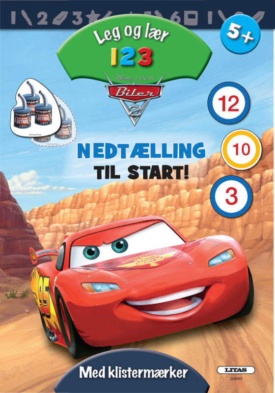 Aktivitetsbog cars - tal