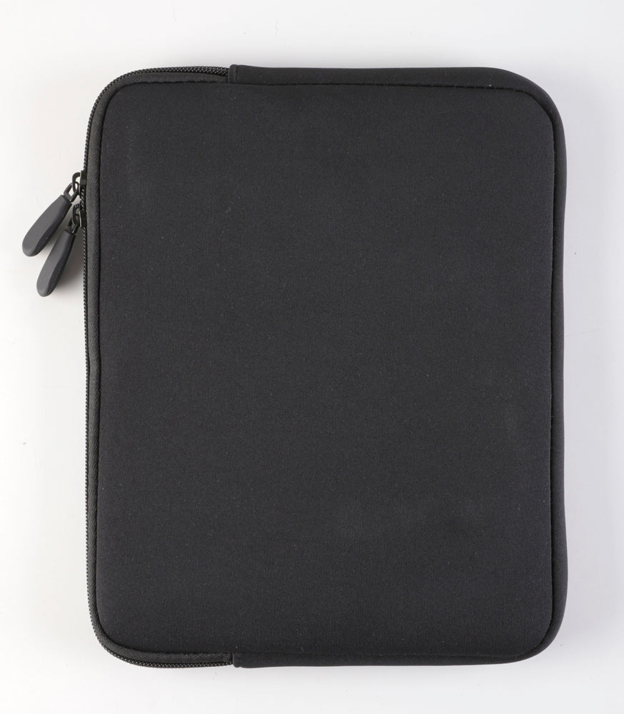 Sleeve neopren ensfarvet sort 10"