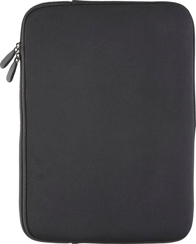 Sleeve neopren ensfarvet sort 13"