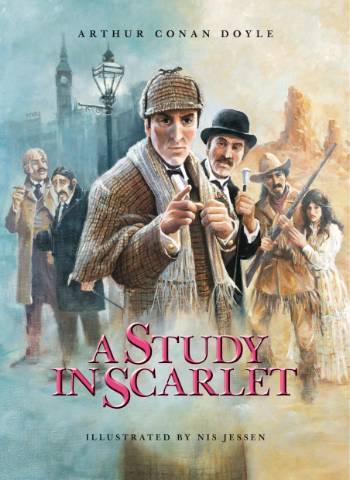 A Study in Scarlet: Illustrated by Nis Jessen