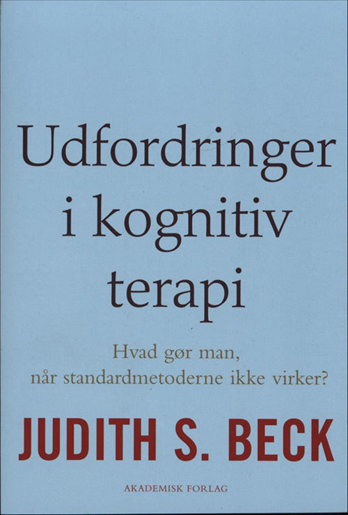 Udfordringer i kognitiv terapi