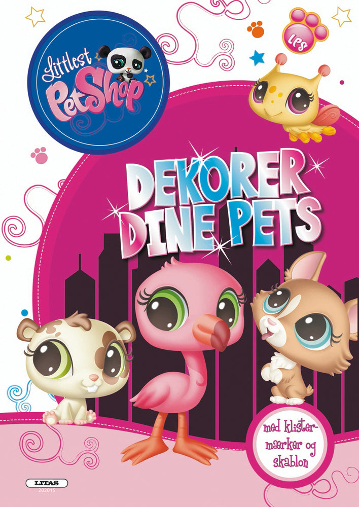 Aktivitetsbog pet shop design dine pets