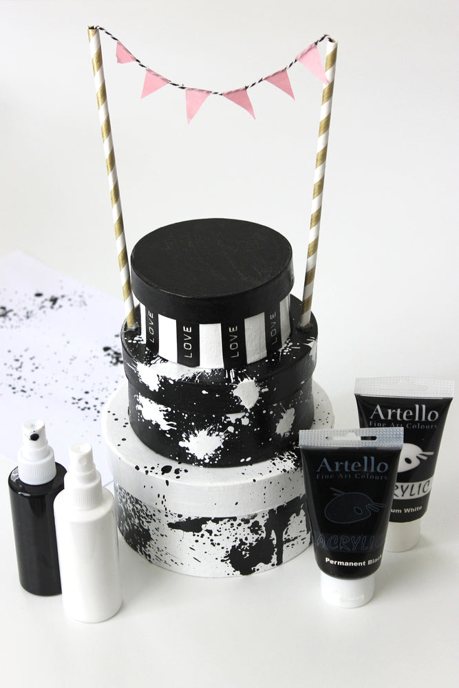 Akrylmaling Artello hvid titanium 75ml