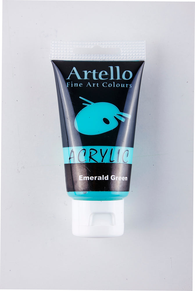 Akrylmaling Artello grøn emerald 75ml