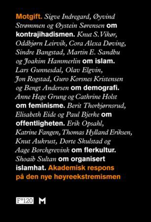 Motgift : akademisk respons på den nye høyreekstremismen