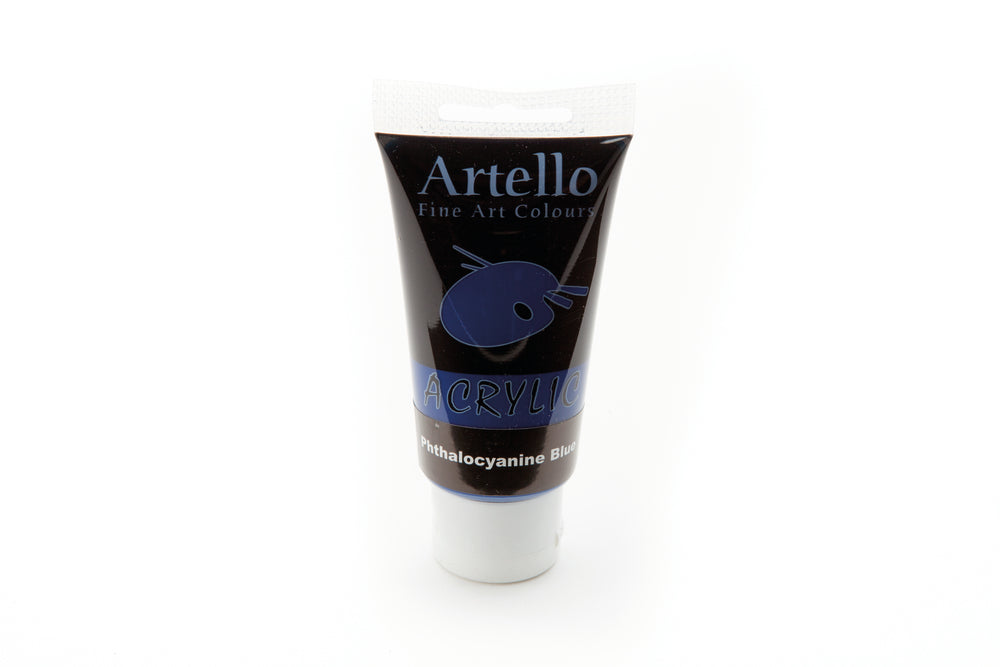 Akrylmaling Artello blå phthalocyanine 75ml