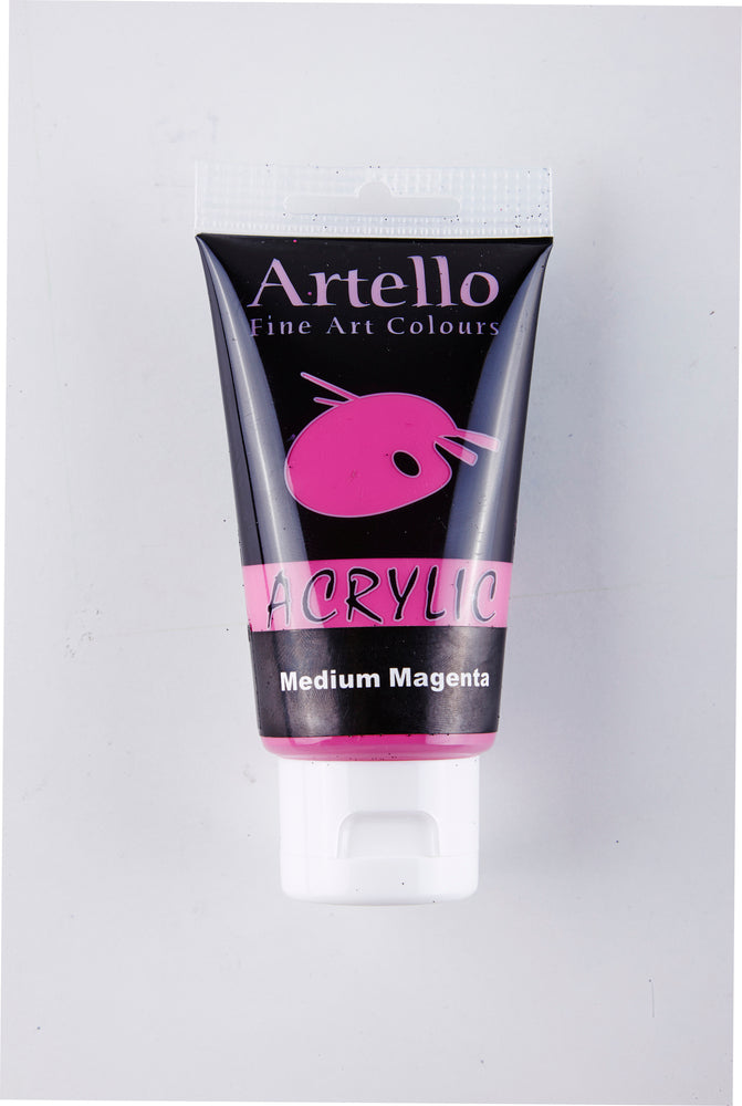 Akrylmaling Artello magenta medium 75ml