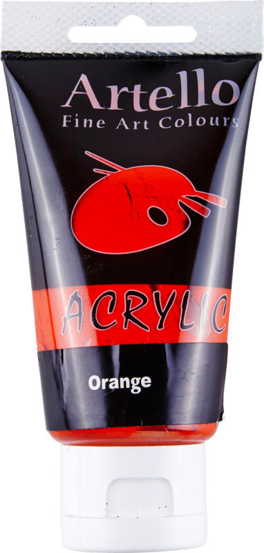 Akrylmaling Artello orange 75ml