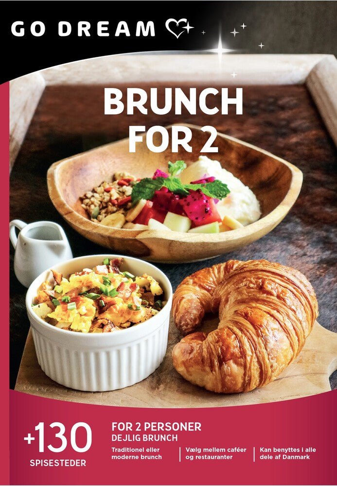 GO DREAM brunch for 2