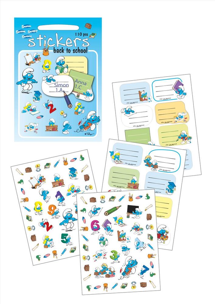 Smølfe Stickers, Skolestart