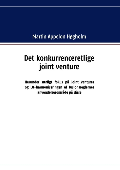 Det konkurrenceretlige joint venture