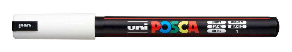 Paintmarker Uni POSCA pc-1mr hvid