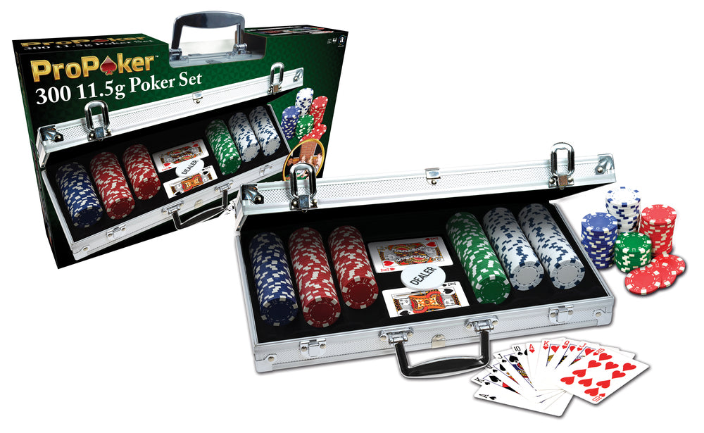 Poker luksus sæt i alu kuffert