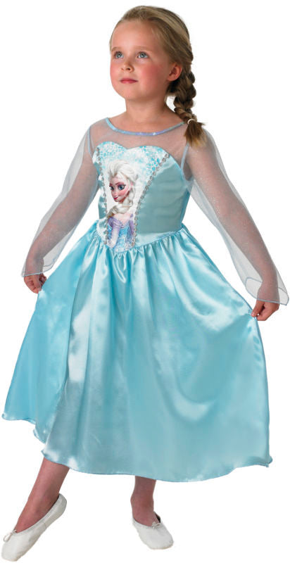 DISNEY FROST ELSA DRAGT STR. 5-6 ÅR