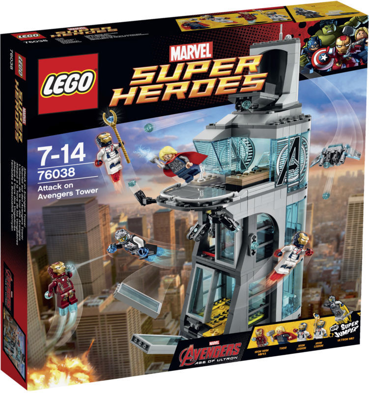 76038 LEGO AVENGERS ANGREB PÅ AVENGERS-TÅRNET