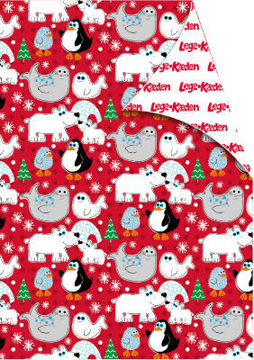 ØKONOM POLAR CHRISTMAS 38CMX190M LEG