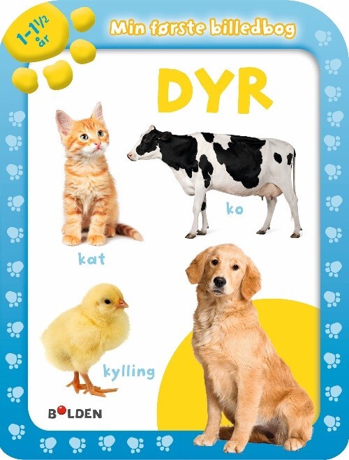 Min første billedbog: Dyr 1-1½ år