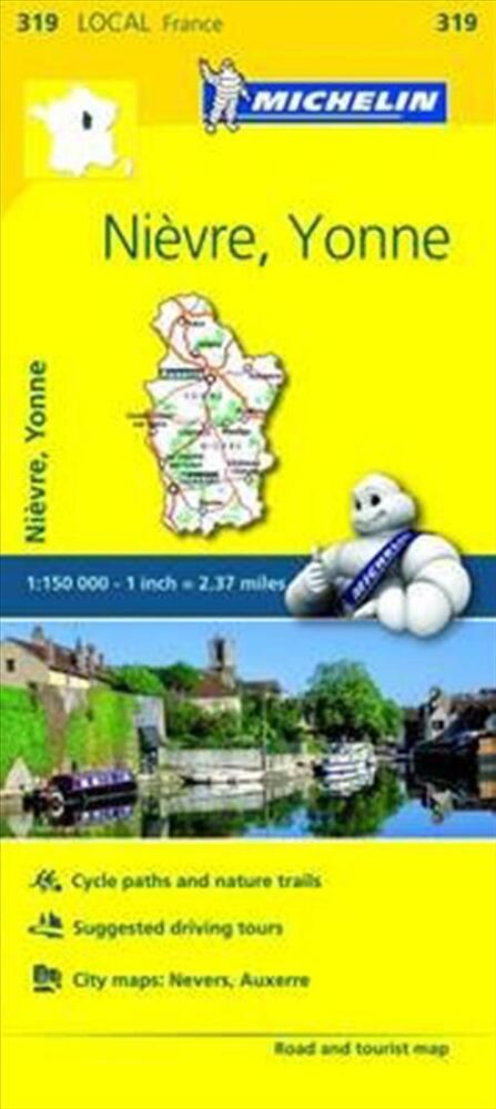 France blad 319: Nievre, Yonne
