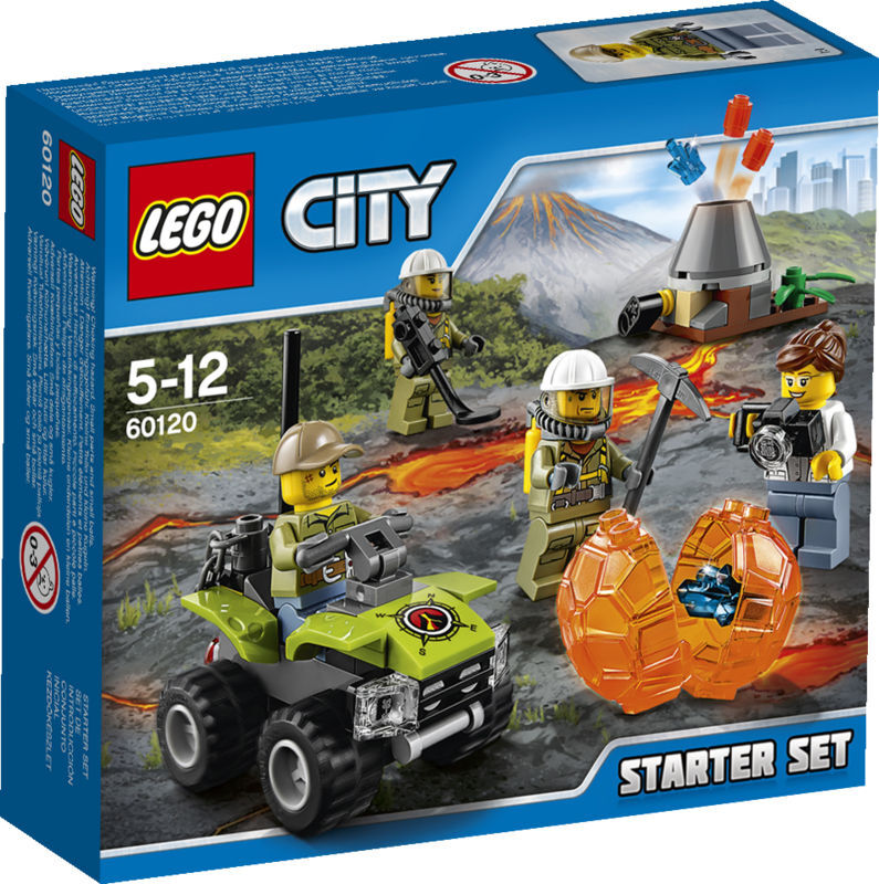 60120 LEGO CITY VULKAN STARTSÆT