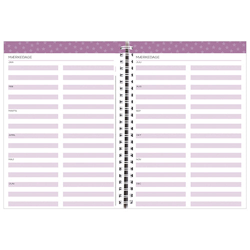 FAMILIENS A5 UGEKALENDER PP 2018 MAYLAND