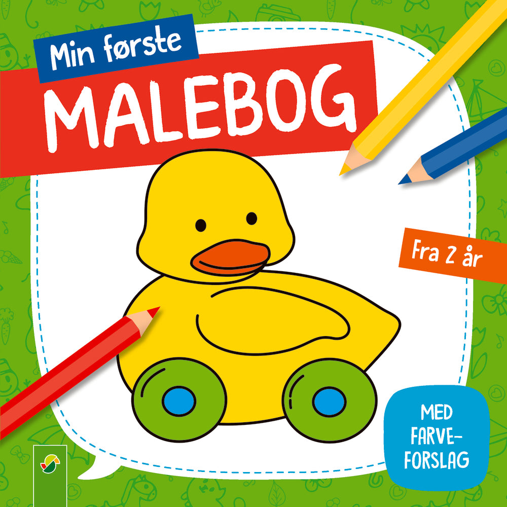 Min malebog fra 2 år - and