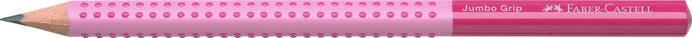 Blyant grip 2001 jumbo Faber-Castell 2 farvet pink/lyserød