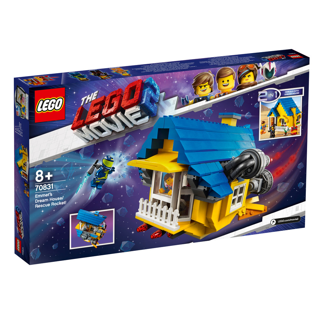 70831 LEGO Movie Emmets drømmehus/redningsraket!