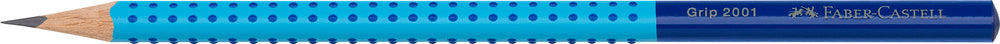 Blyant grip 2001 Faber-Castell 2 farvet blå/lys blå