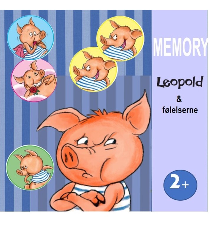 Den dag Leopold blev ... Et sjovt og lærerigt memory-spil om følelser