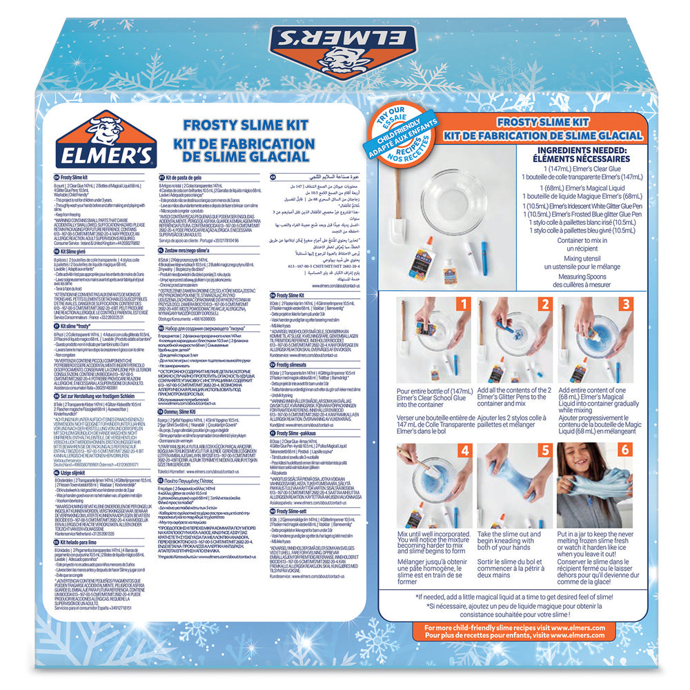 Elmers frosty slime kit