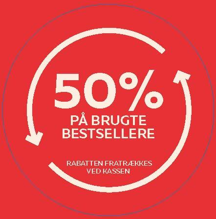 Etiket 50 procent procent på brugte bestsellere - 100 stk. pr. rulle