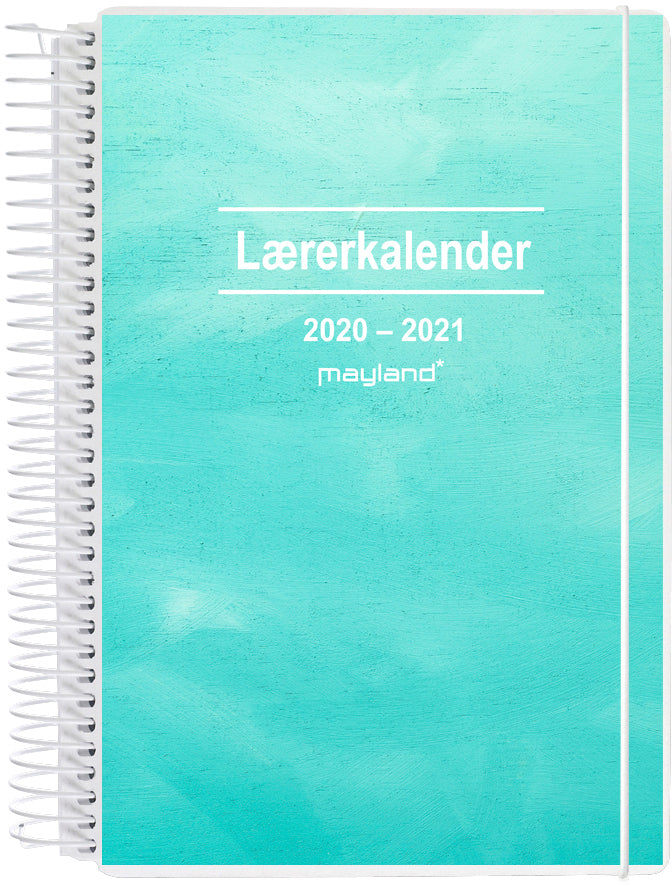 Lærerkalender 20/21 Mayland A5 uge højformat 2i1 mic