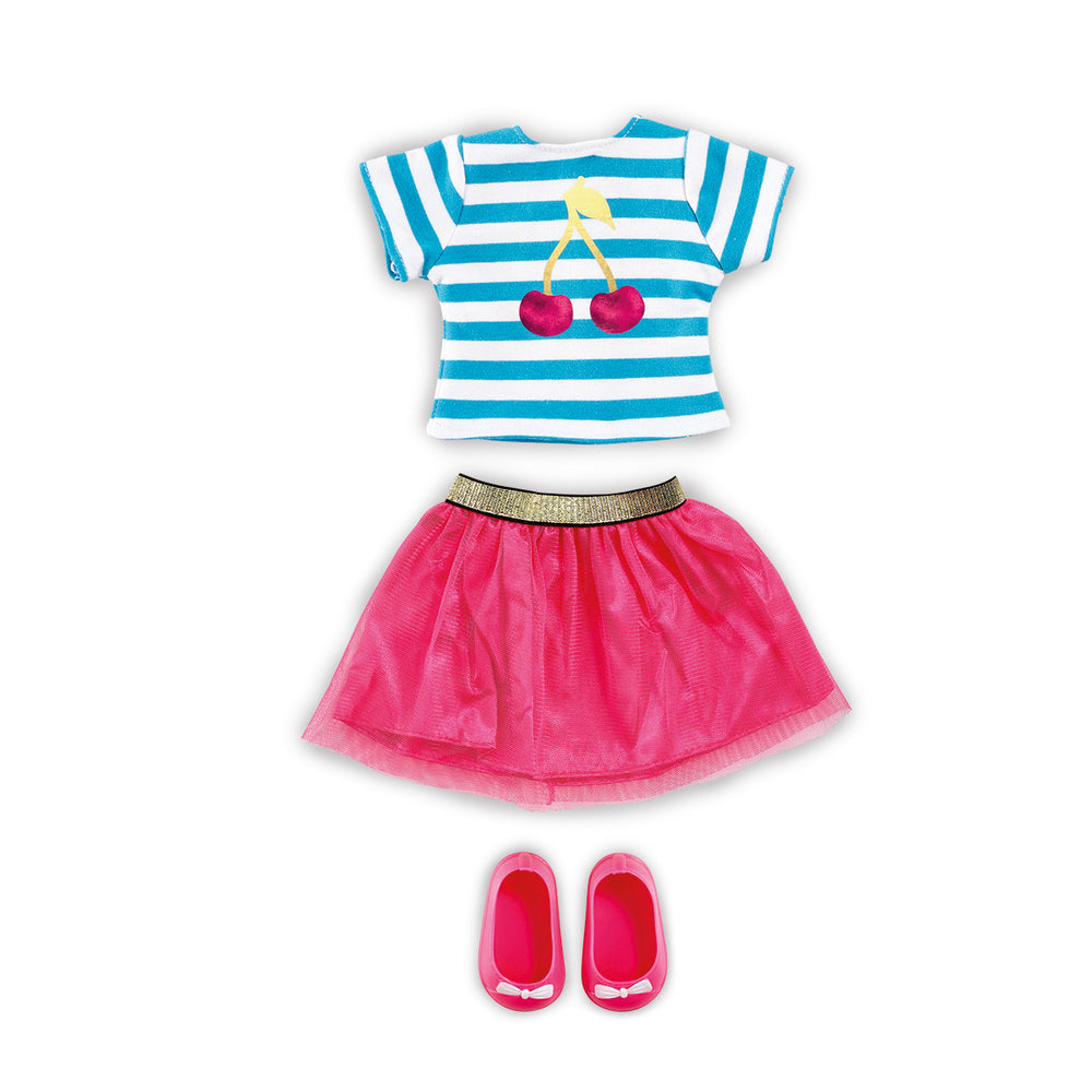Bfriends cherry burst top & skirt