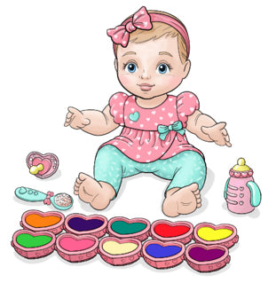 Luvabella mealtime magic mia