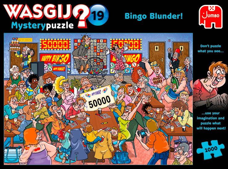 WASGIJ PUSLESPIL MYSTERY 19 1000 BRIKKER