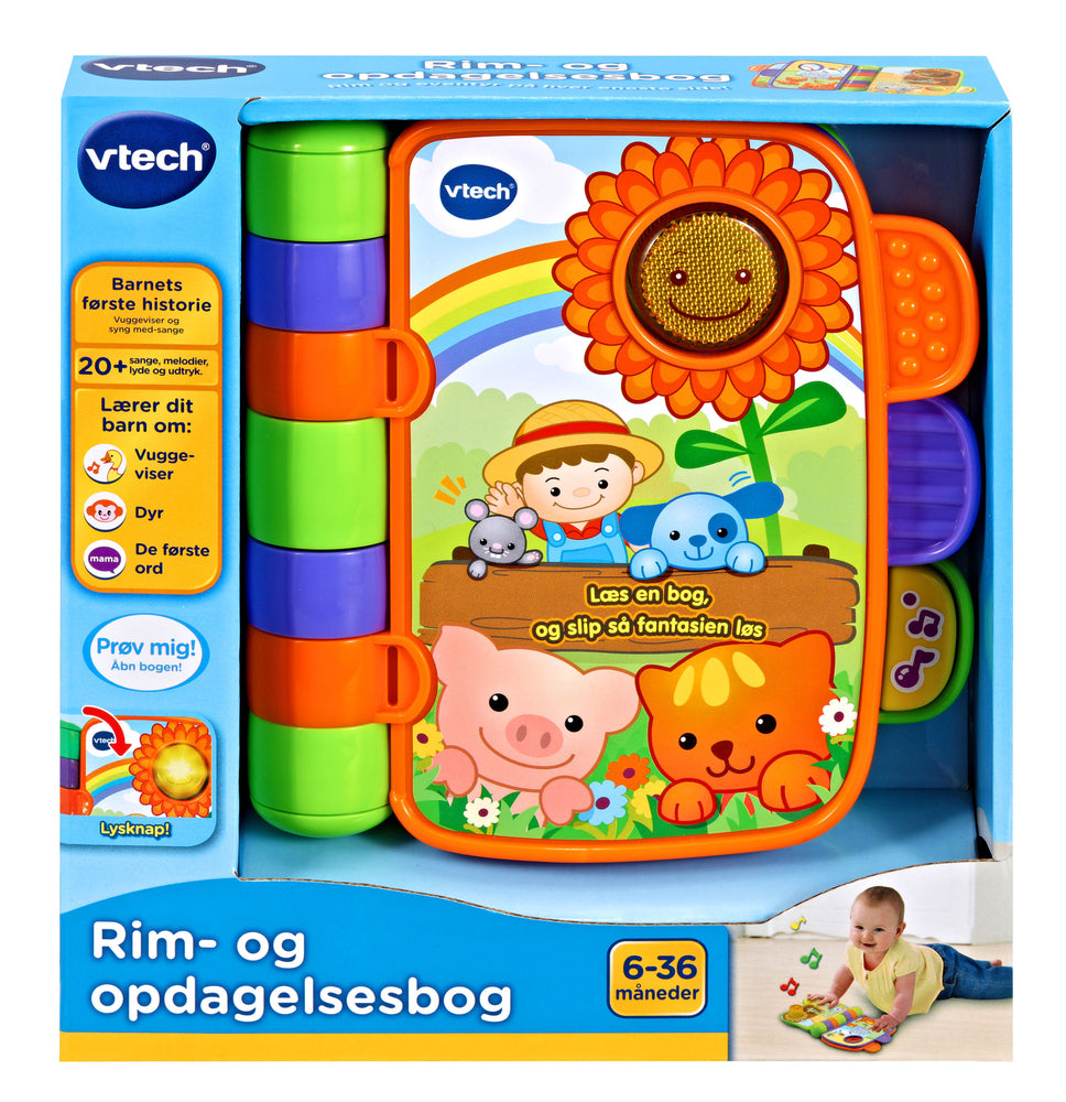 Vtech Baby Rim- og opdagelsesbog