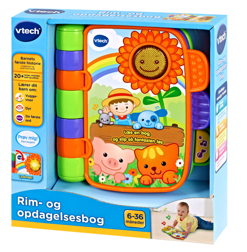 Vtech Baby Rim- og opdagelsesbog