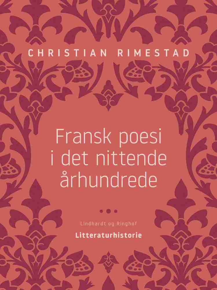 Fransk poesi i det nittende århundrede