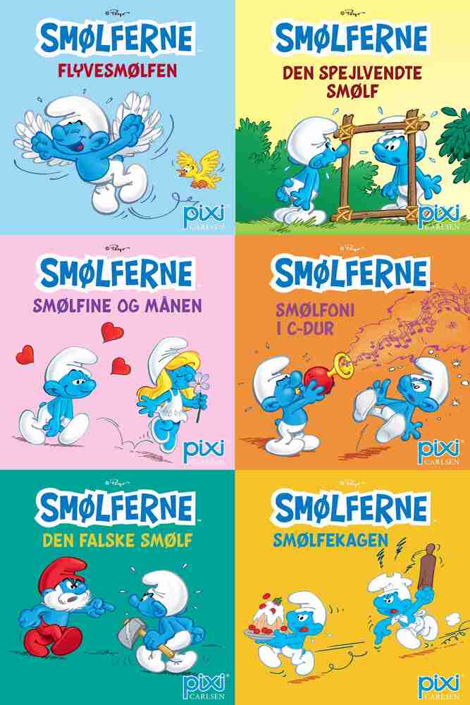 Pixi®-serie 142: Smølferne (kolli 48)