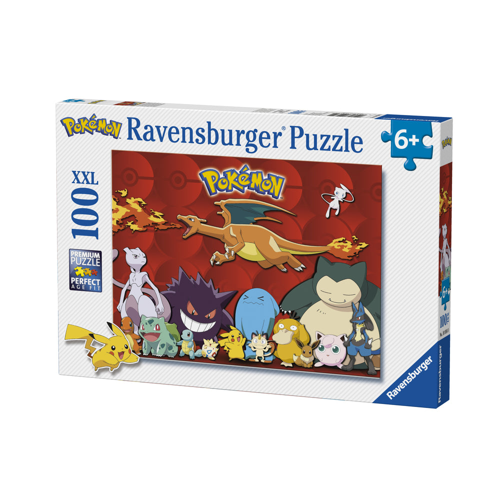 Puslespil My favourite Pokémon 100 brikker