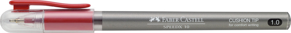 Kuglepen Faber-Castell speedx 1.0 rød