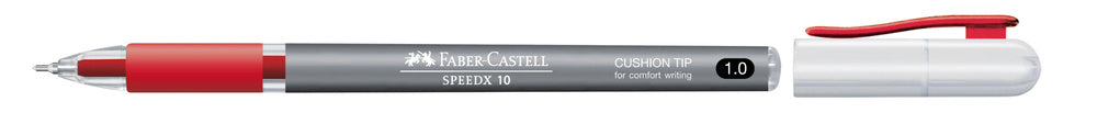 Kuglepen Faber-Castell speedx 1.0 rød