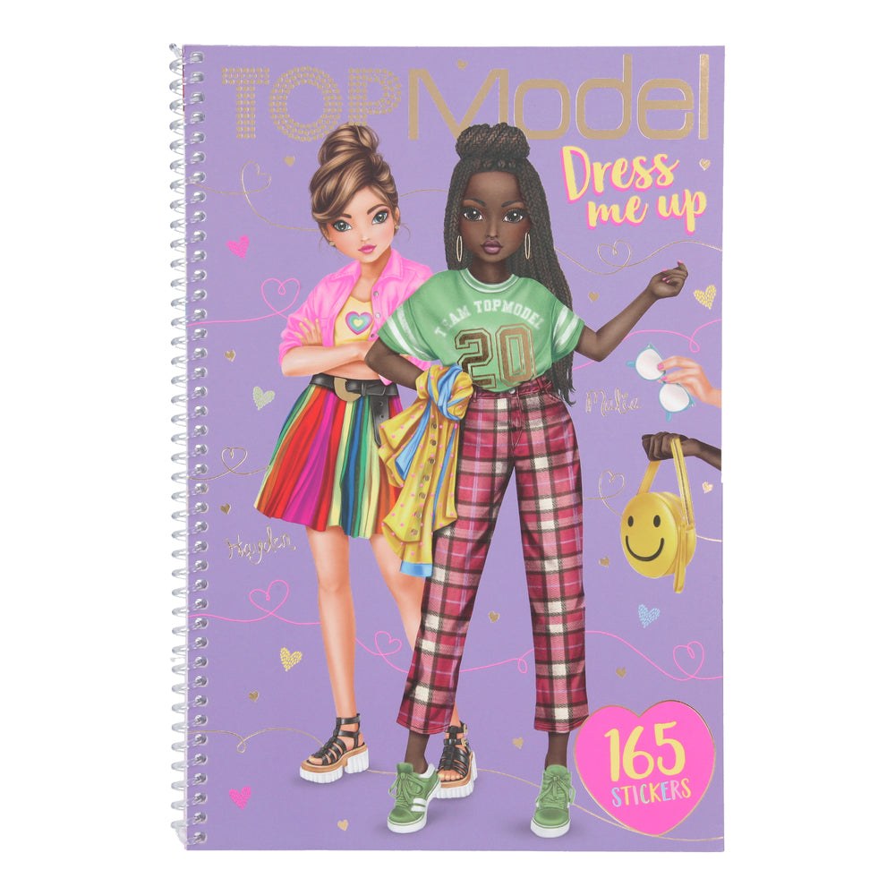 Stickerbog TOPModel Dress me up stor