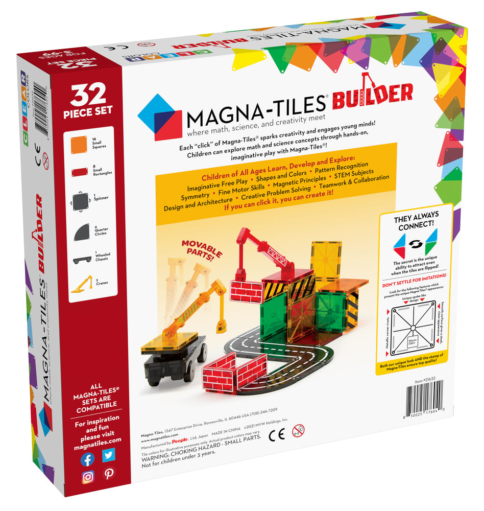 MAGNA-TILES Builder 32 stk.