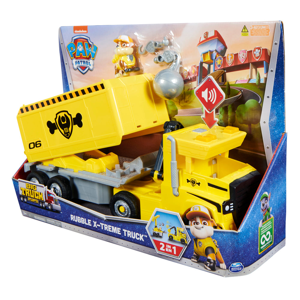 Paw Patrol Big Trucks Rubble Mega Vehicle