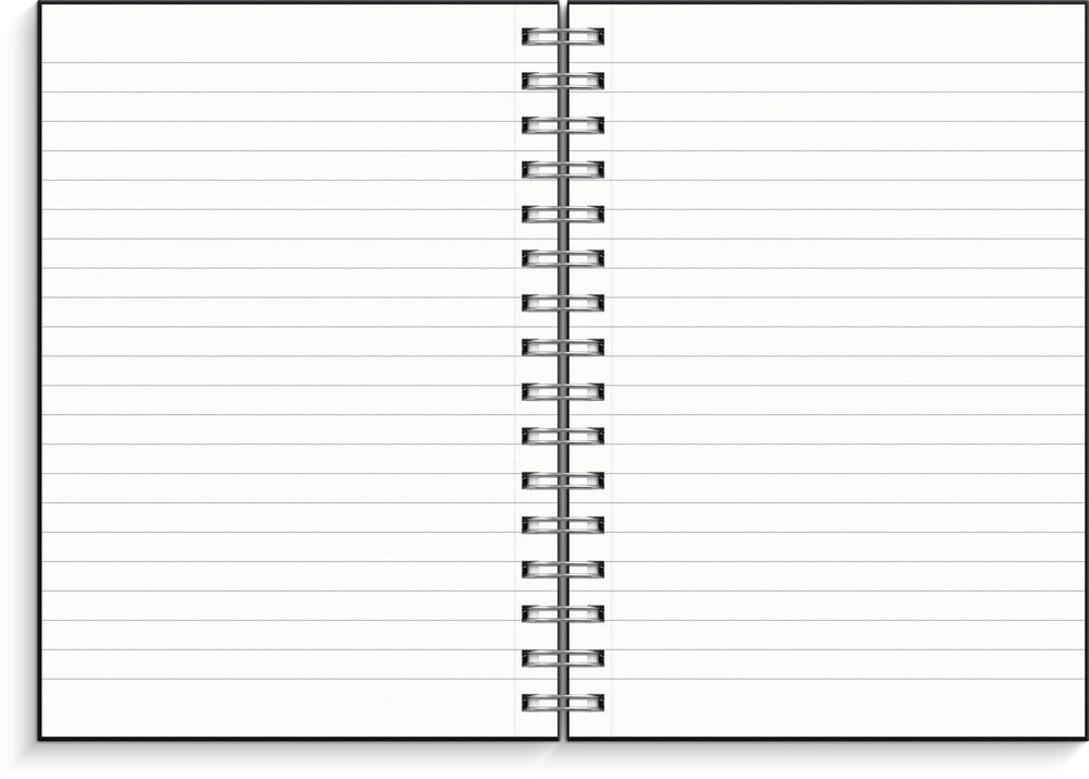 Notesbog A5 Notes linjeret 150 sider
