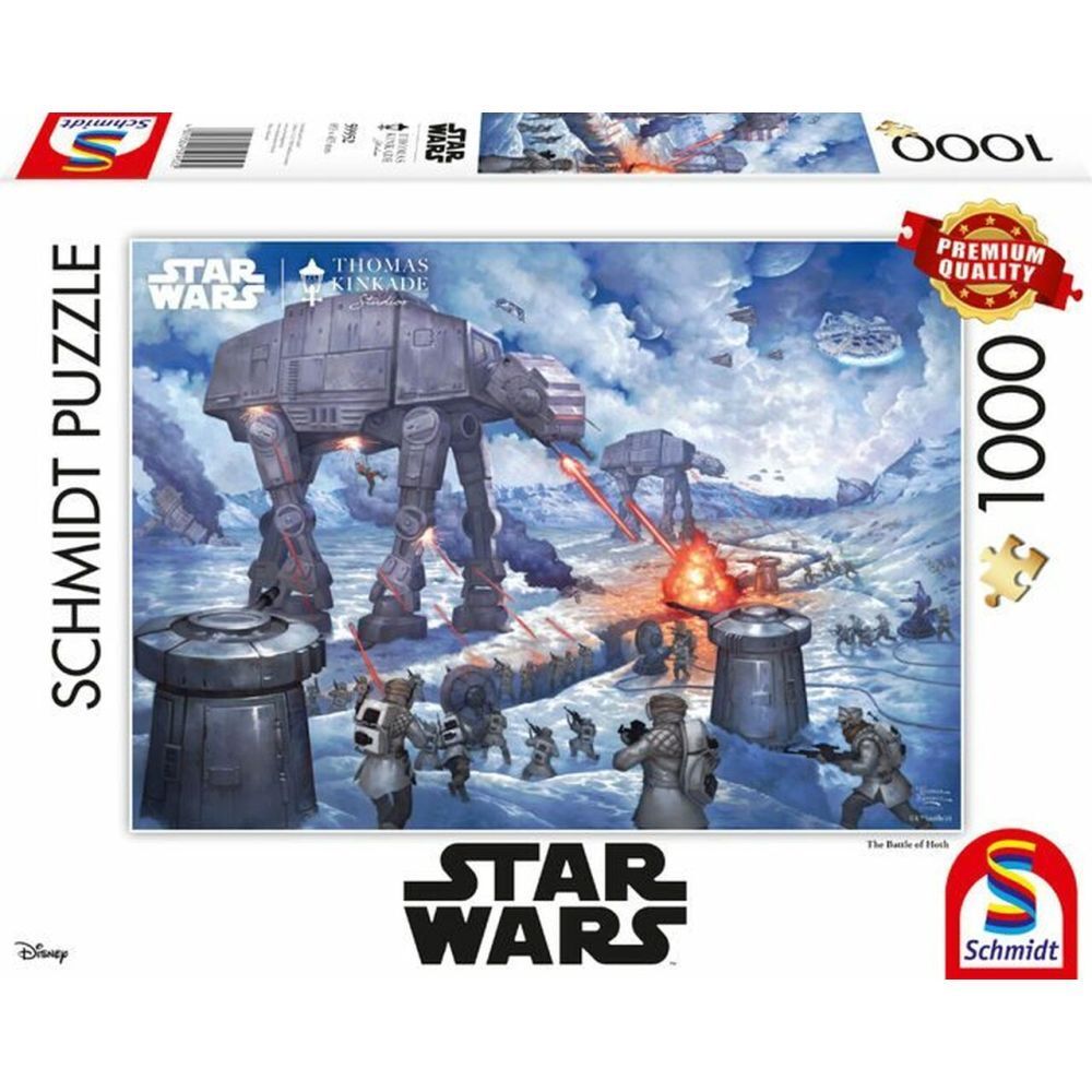 Puslespil The battle of Hoth 1000 brikker