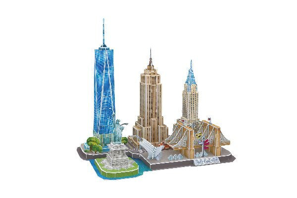 3D Puslespil New York Skyline