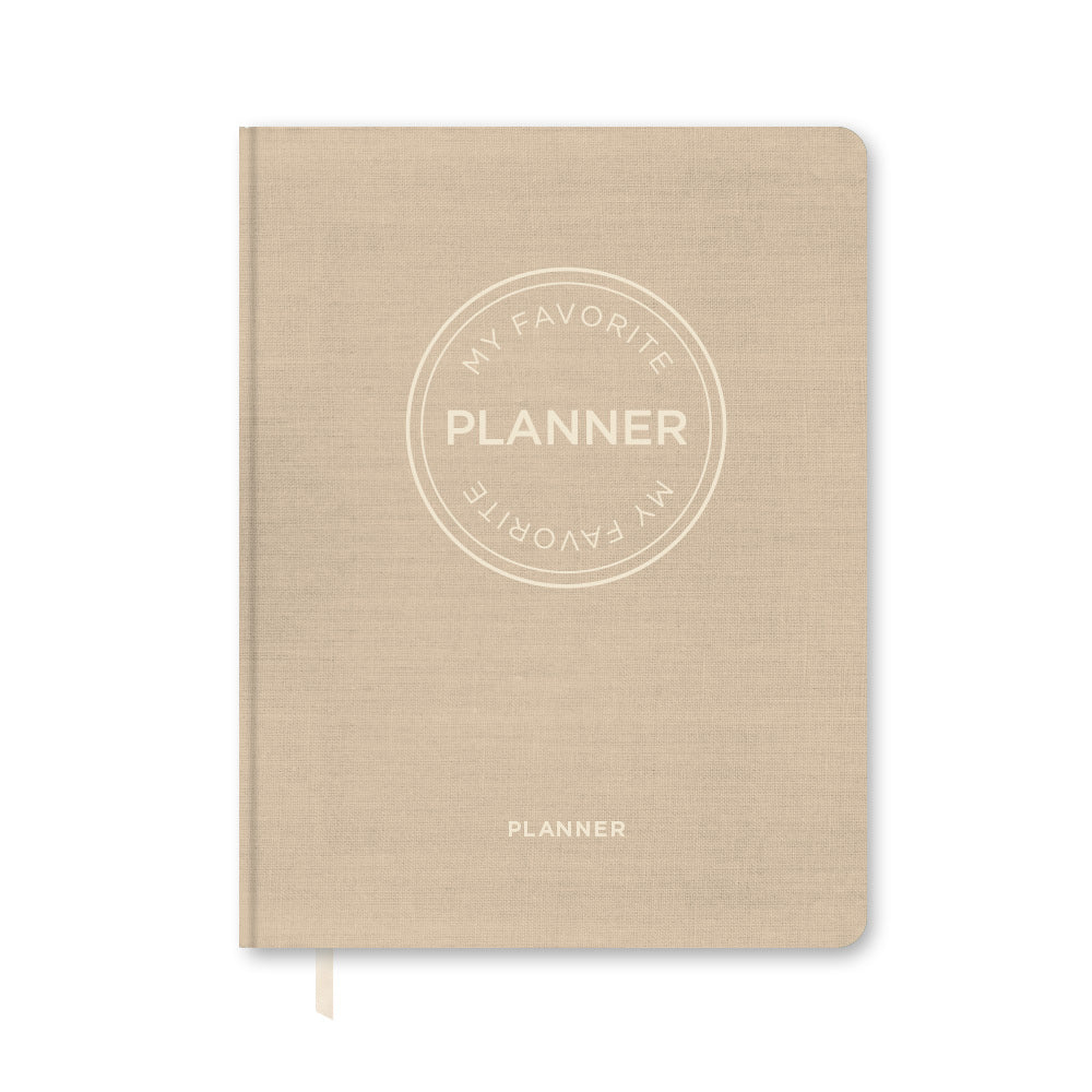 MY FAVORITE PLANNER Dateret 23 / Lys Beige